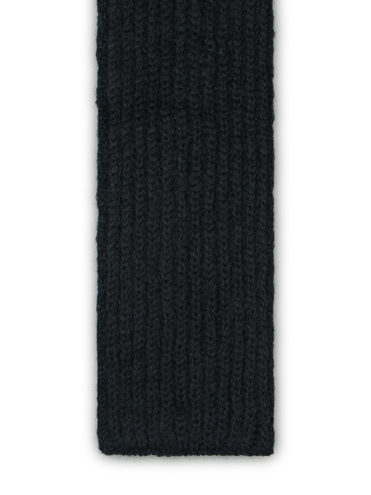 Jil Sander Black Wool Blend Scarf Men - 2