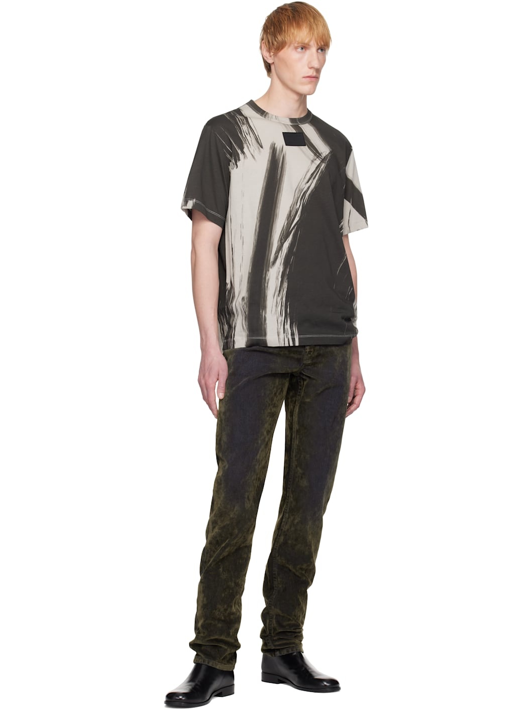 Gray Feather T-shirt - 4
