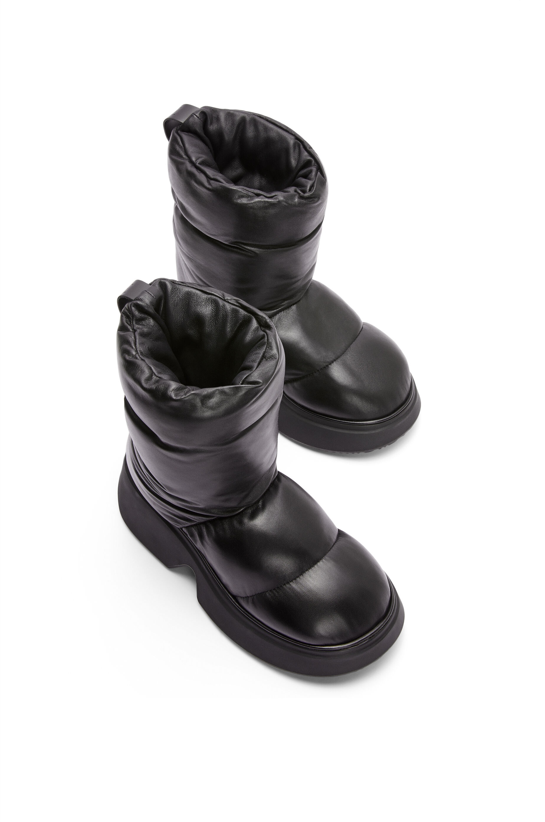 Padded ankle boot in lambskin - 3
