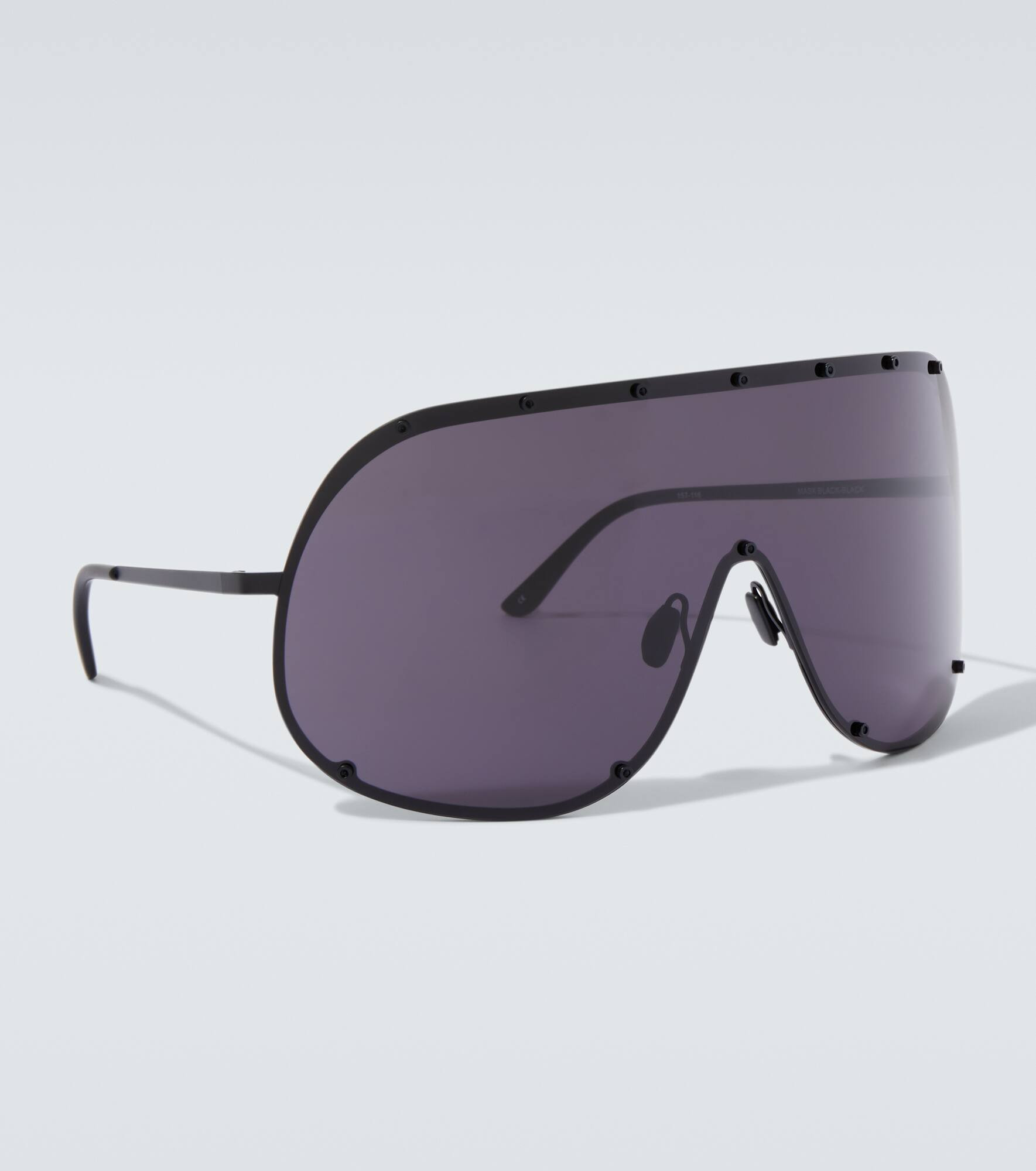 Oversized shield sunglasses - 2