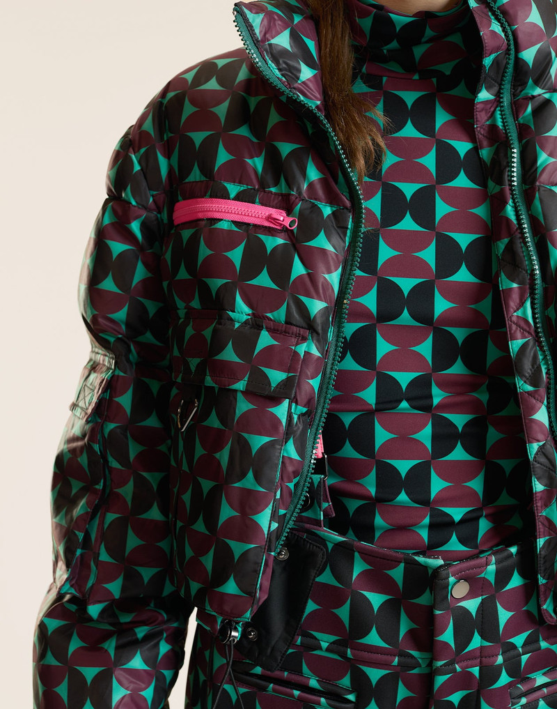 Art Nouveau Puffer Jacket 3