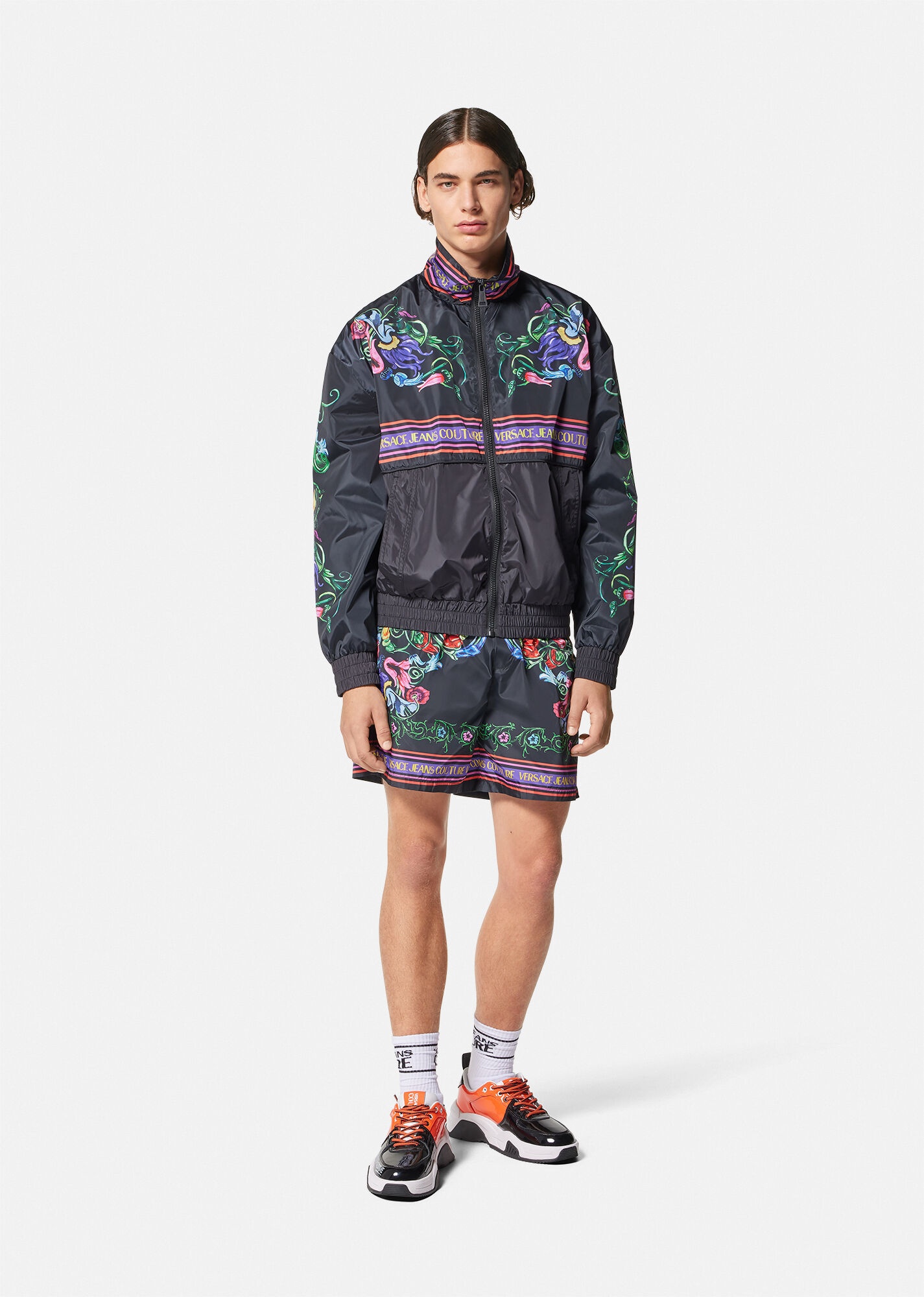 V-Emblem Garden Zip Jacket - 2