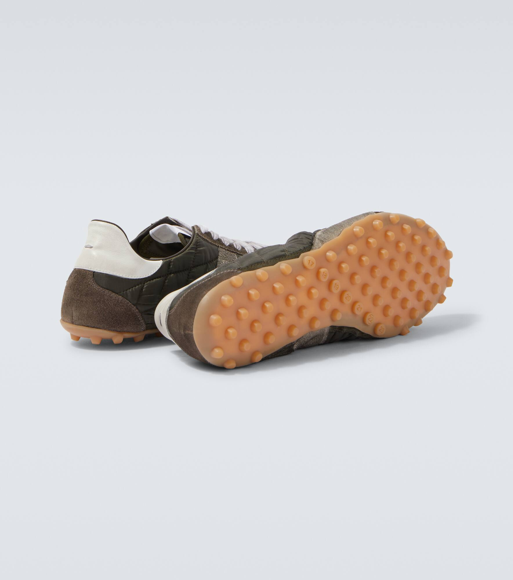 Sprinter suede-trimmed sneakers - 7