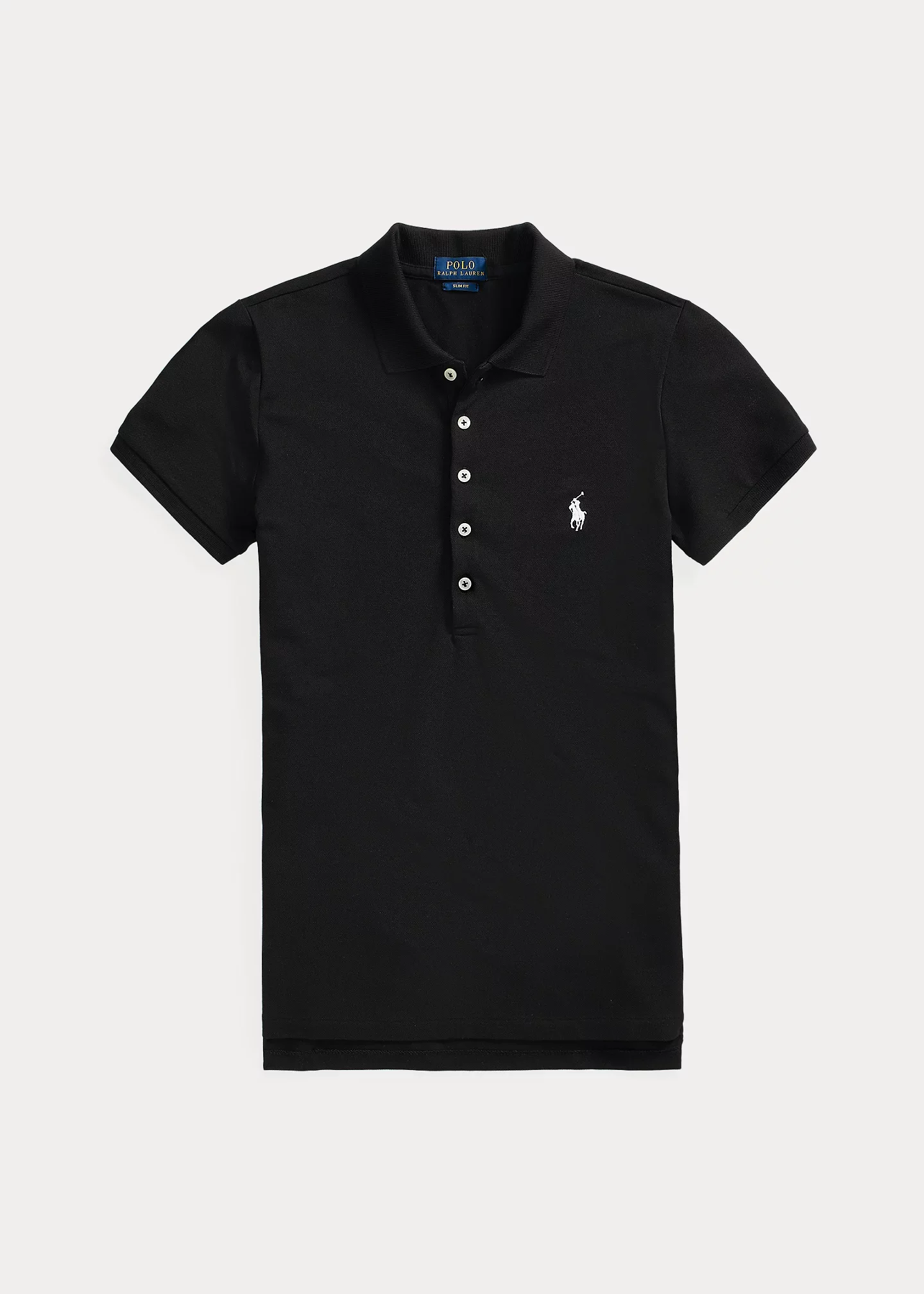 Slim Fit Stretch Polo Shirt - 1