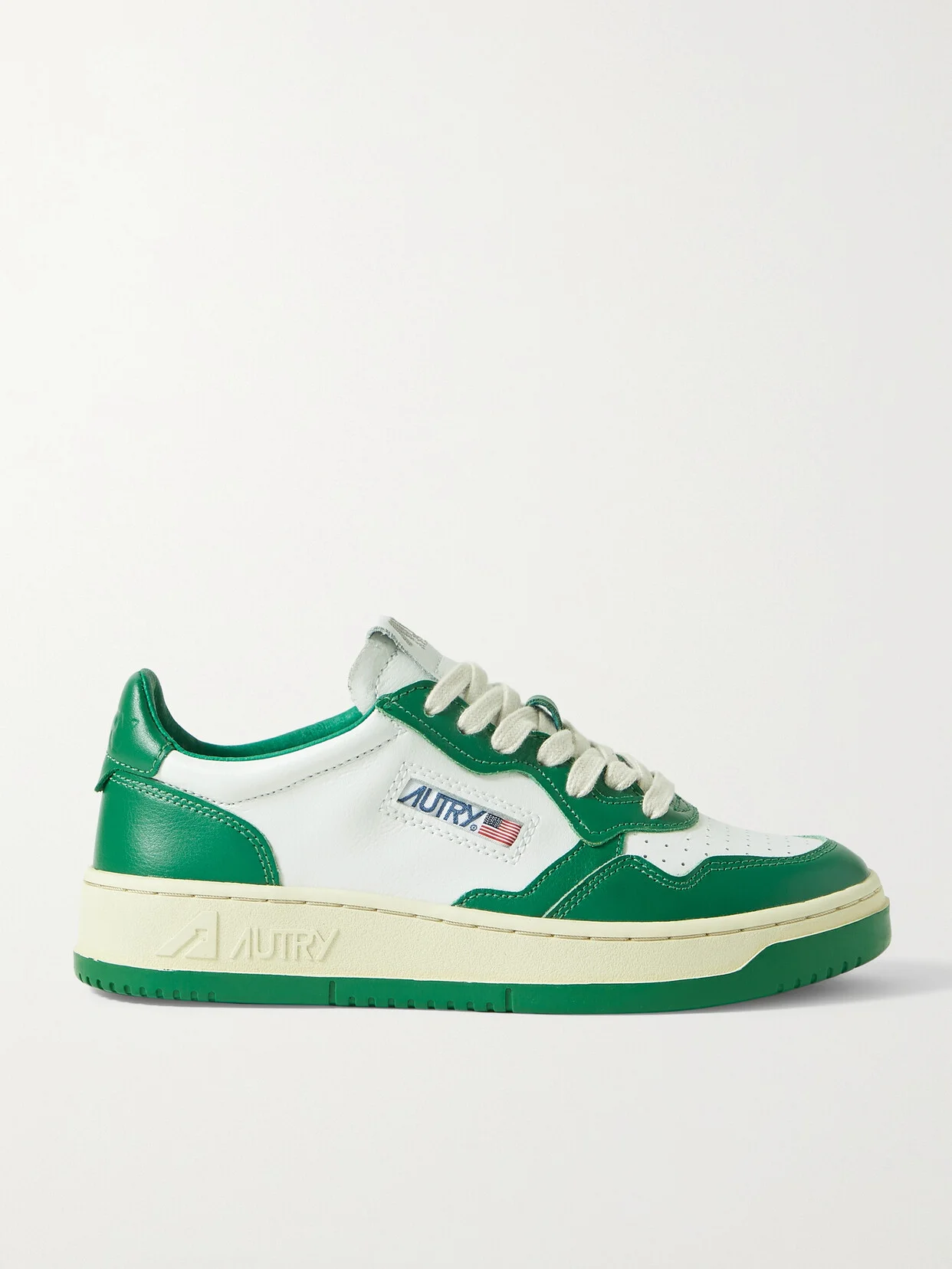 Medalist Low Two-tone Leather Sneakers - 1