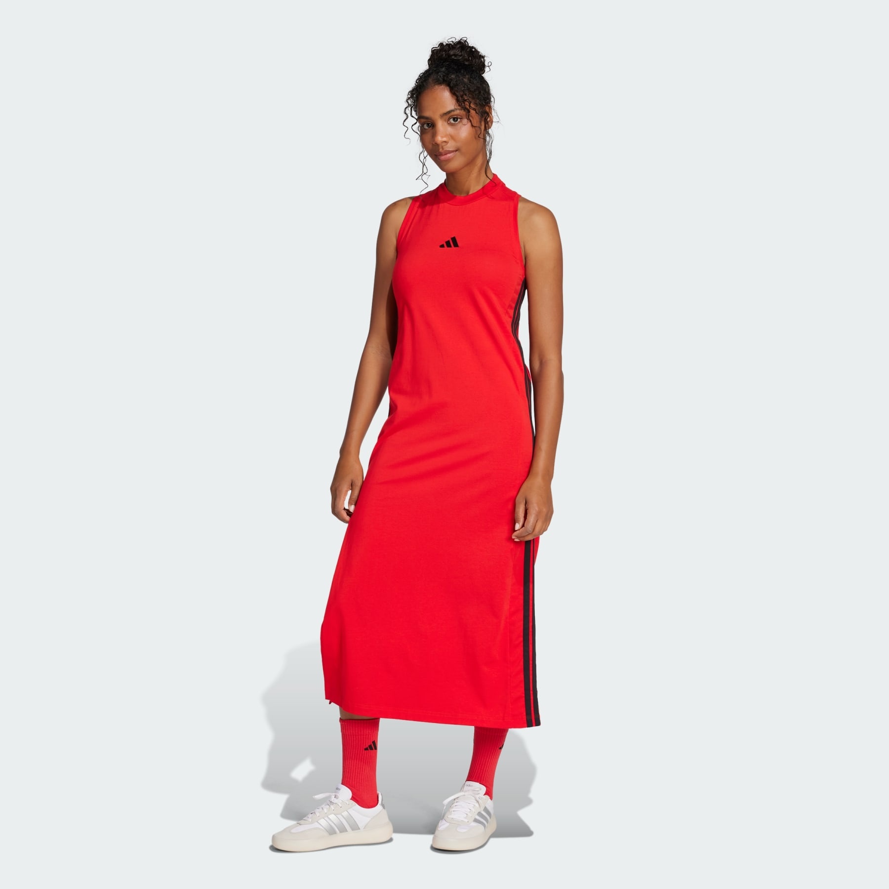 Essentials 3-Stripes Long Racerback Dress - 2