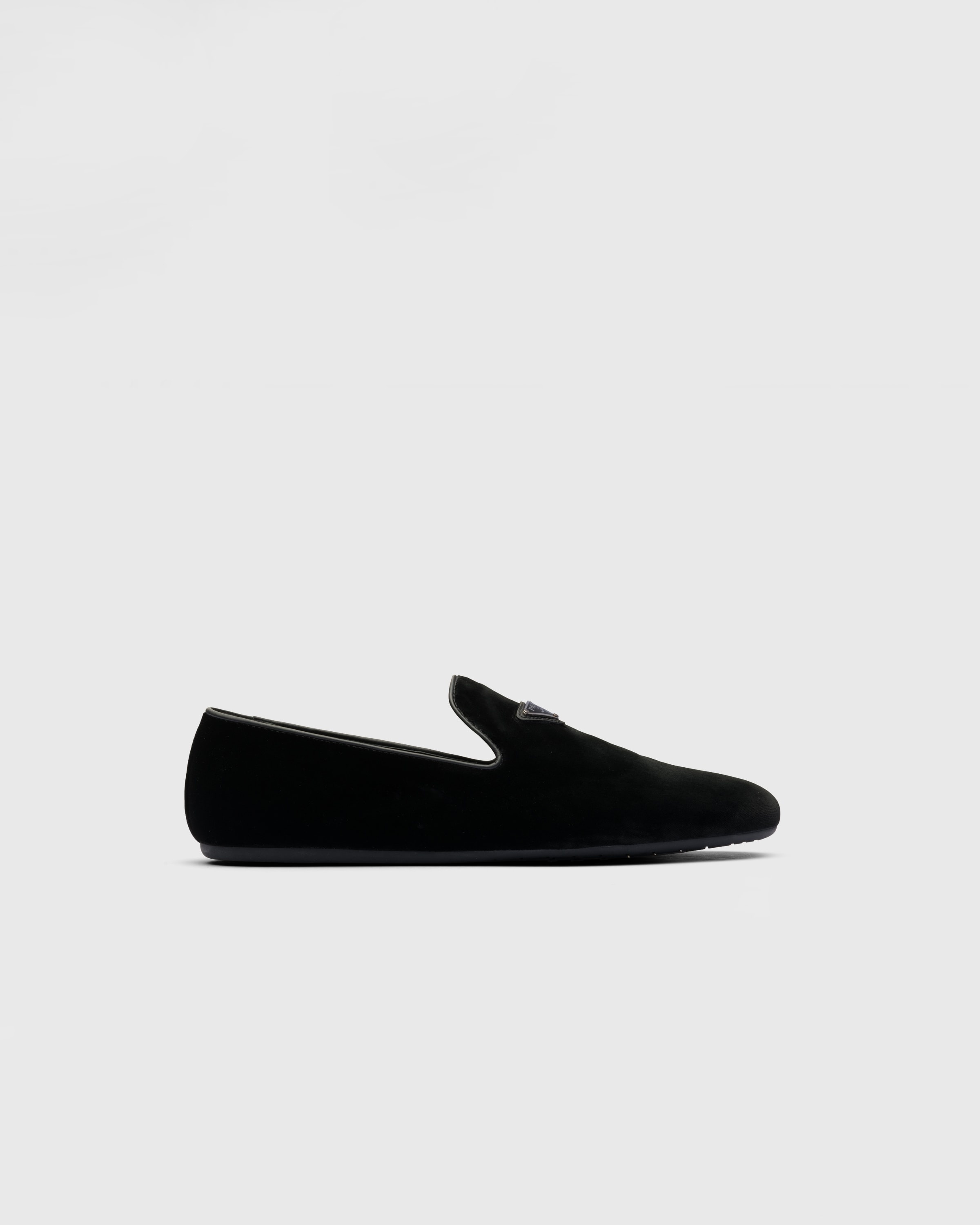 Velvet slip-on shoes - 2