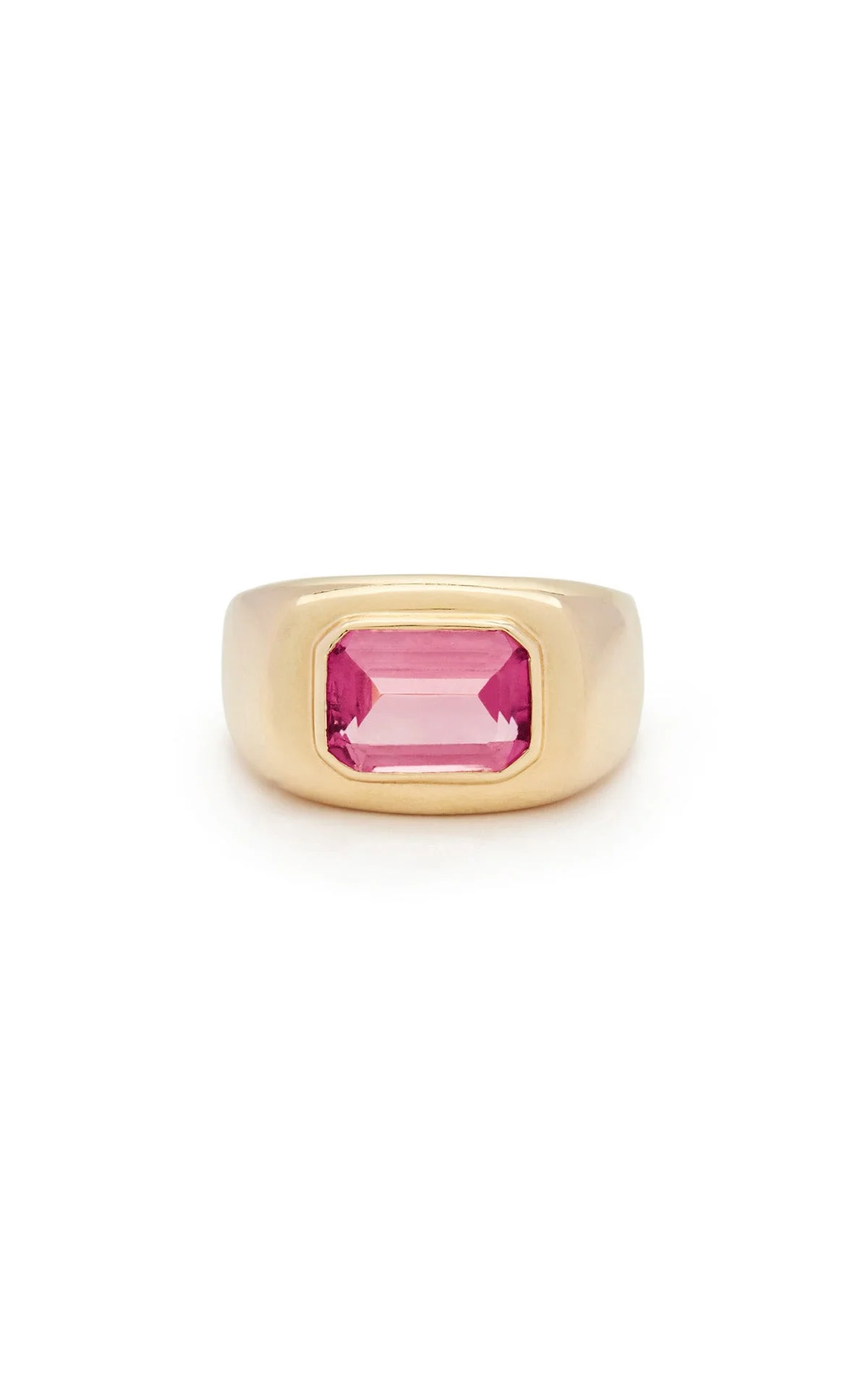 18K Yellow Gold & Tourmaline의 대형 링 사이트맵 - 1