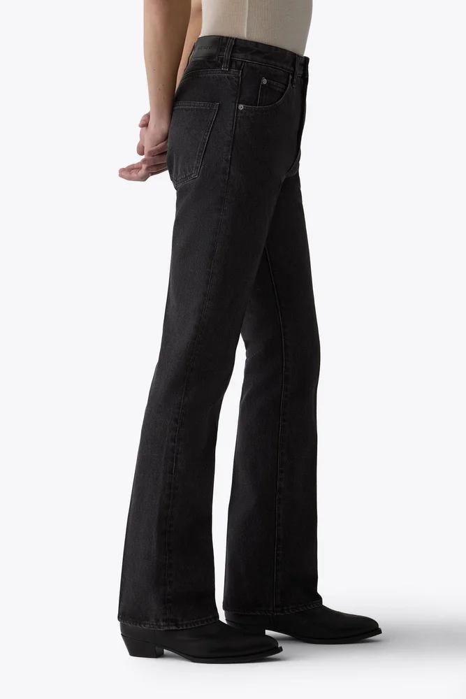 JEANS 77 FLAT BLACK - 1