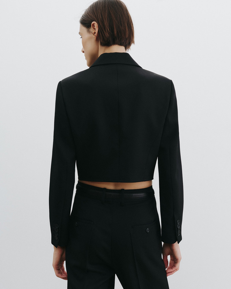 BELINO CROPPED WOOL JACKET 5