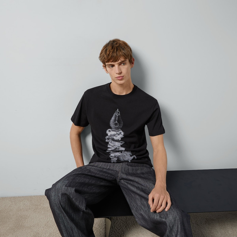 Cotton jersey printed T-shirt 5