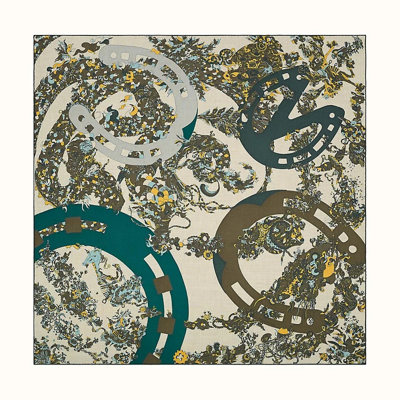 Quatre Chevaux scarf 100 1