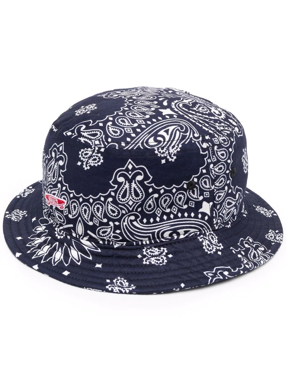 embroidered-logo bucket hat - 1