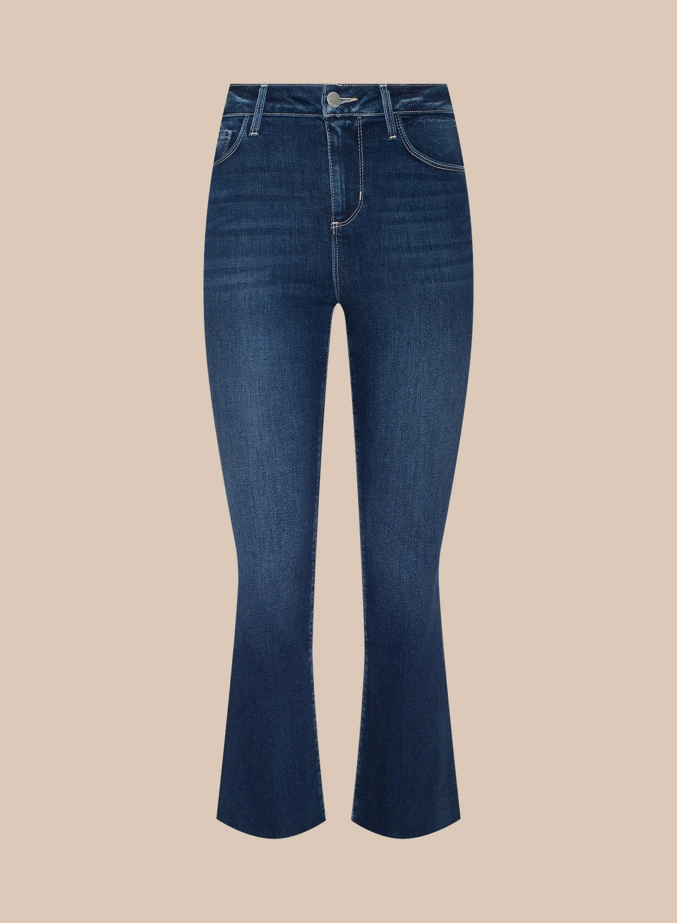 Kendra Cropped Flare Jean - 1