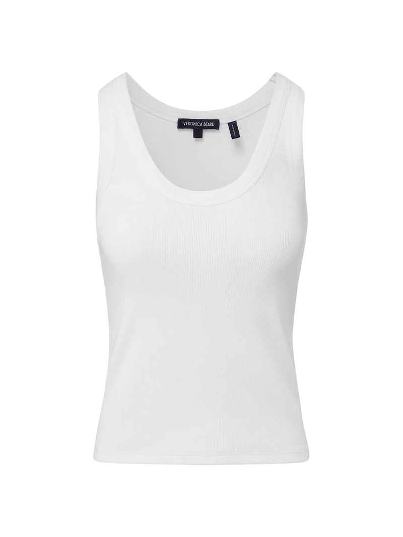 Women's Birke Cotton-Blend Tank - White 1