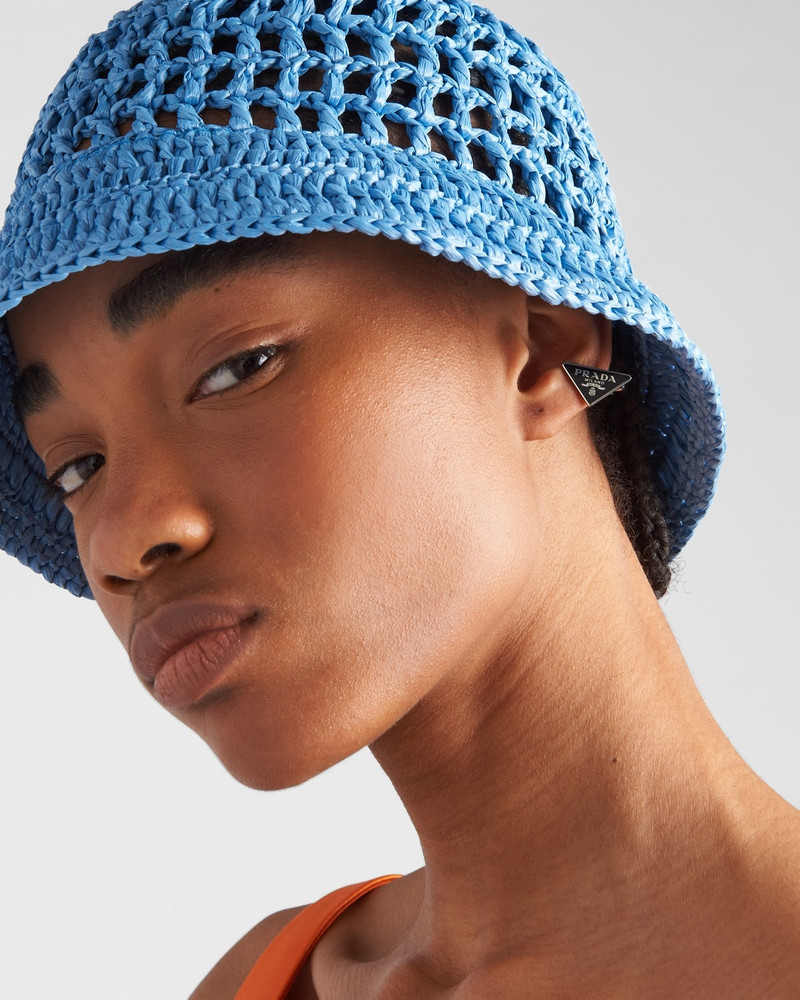 Prada Prada Symbole clip left earring outlook