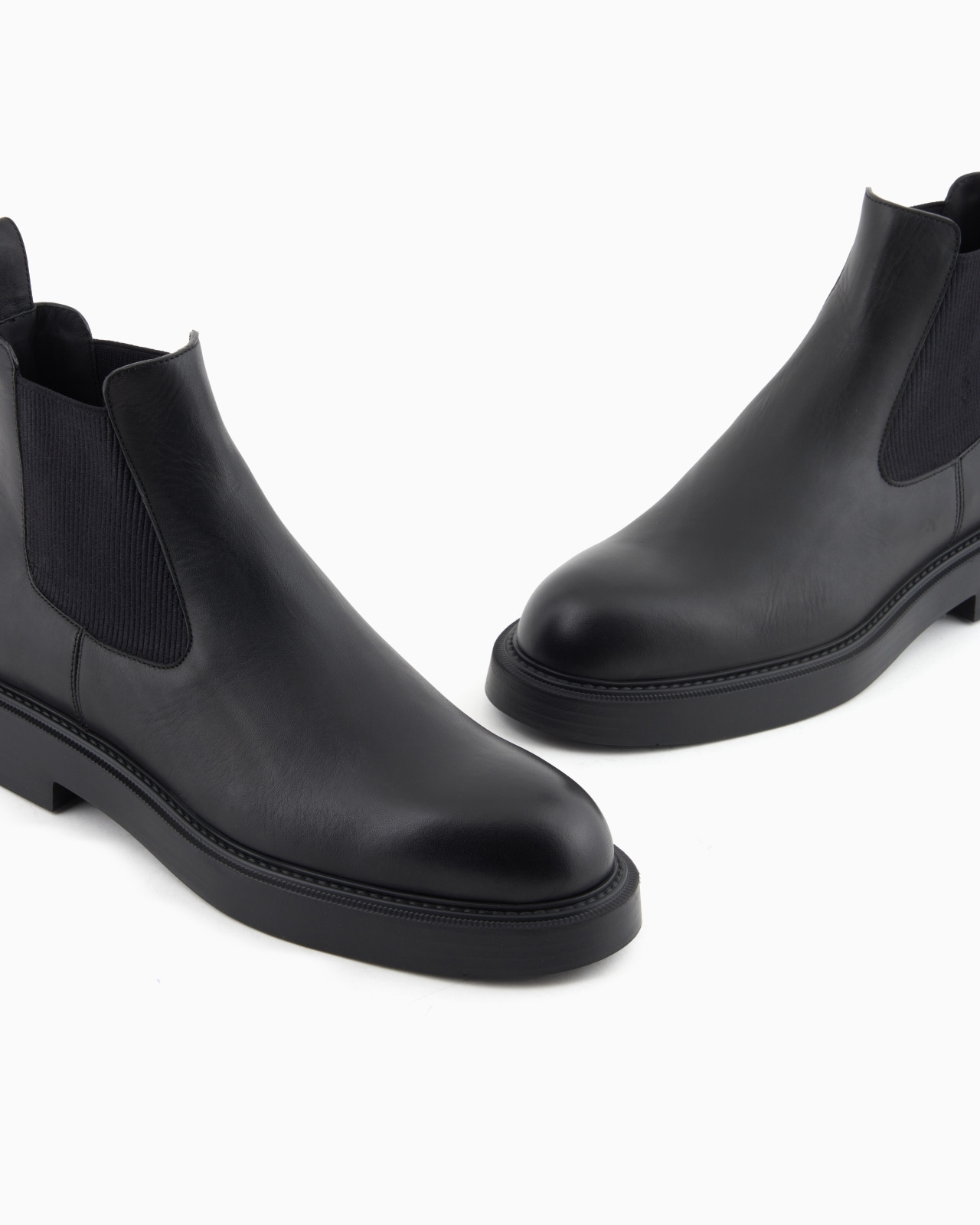 DAPPLED LEATHER BEATLE BOOTS - 5