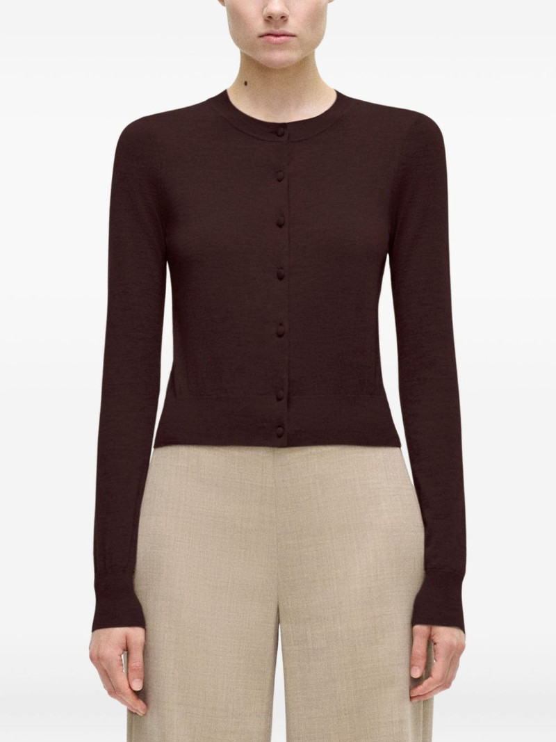 ADAM LIPPES cashmere button cardigan outlook