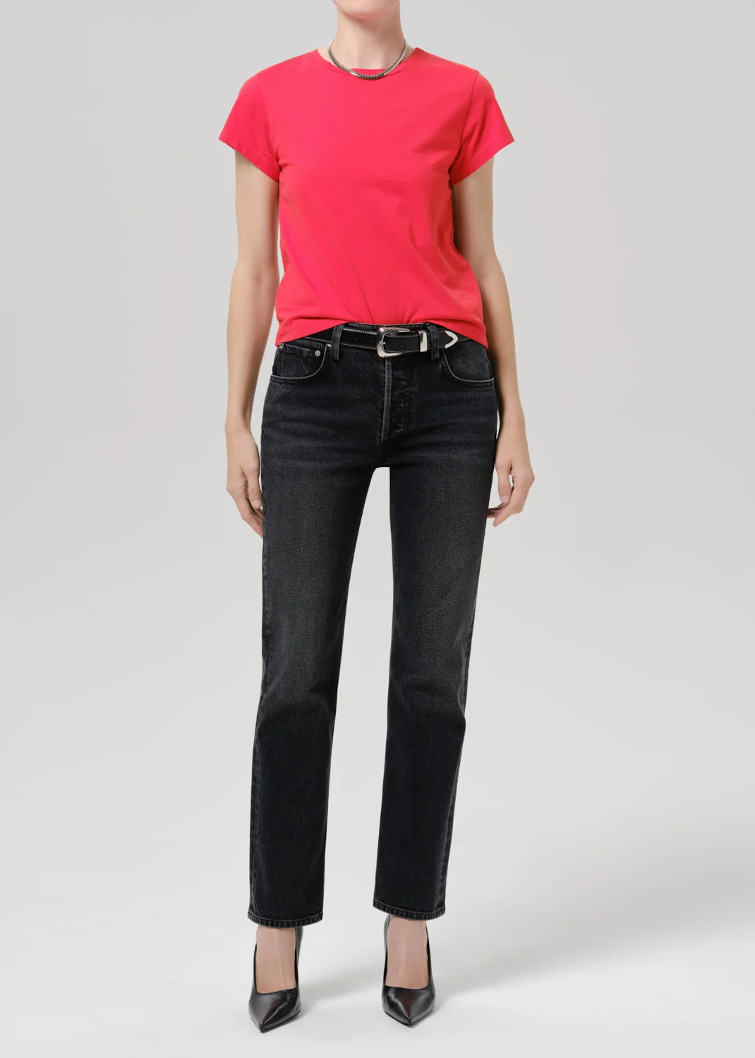 Kai Baby Tee In Amaranth - 1