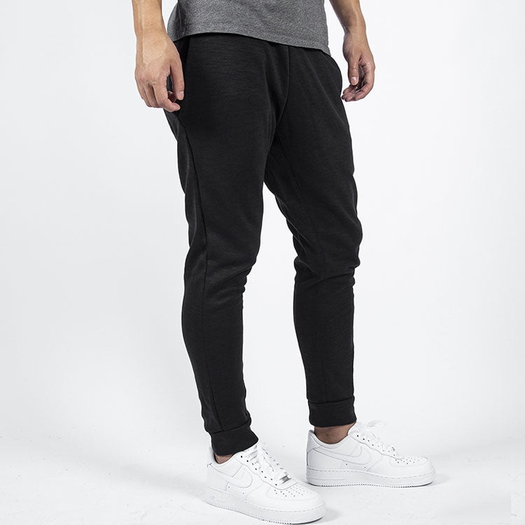 Men's Nike Logo Label Knit Sports Pants/Trousers/Joggers Black 928494-011 - 5