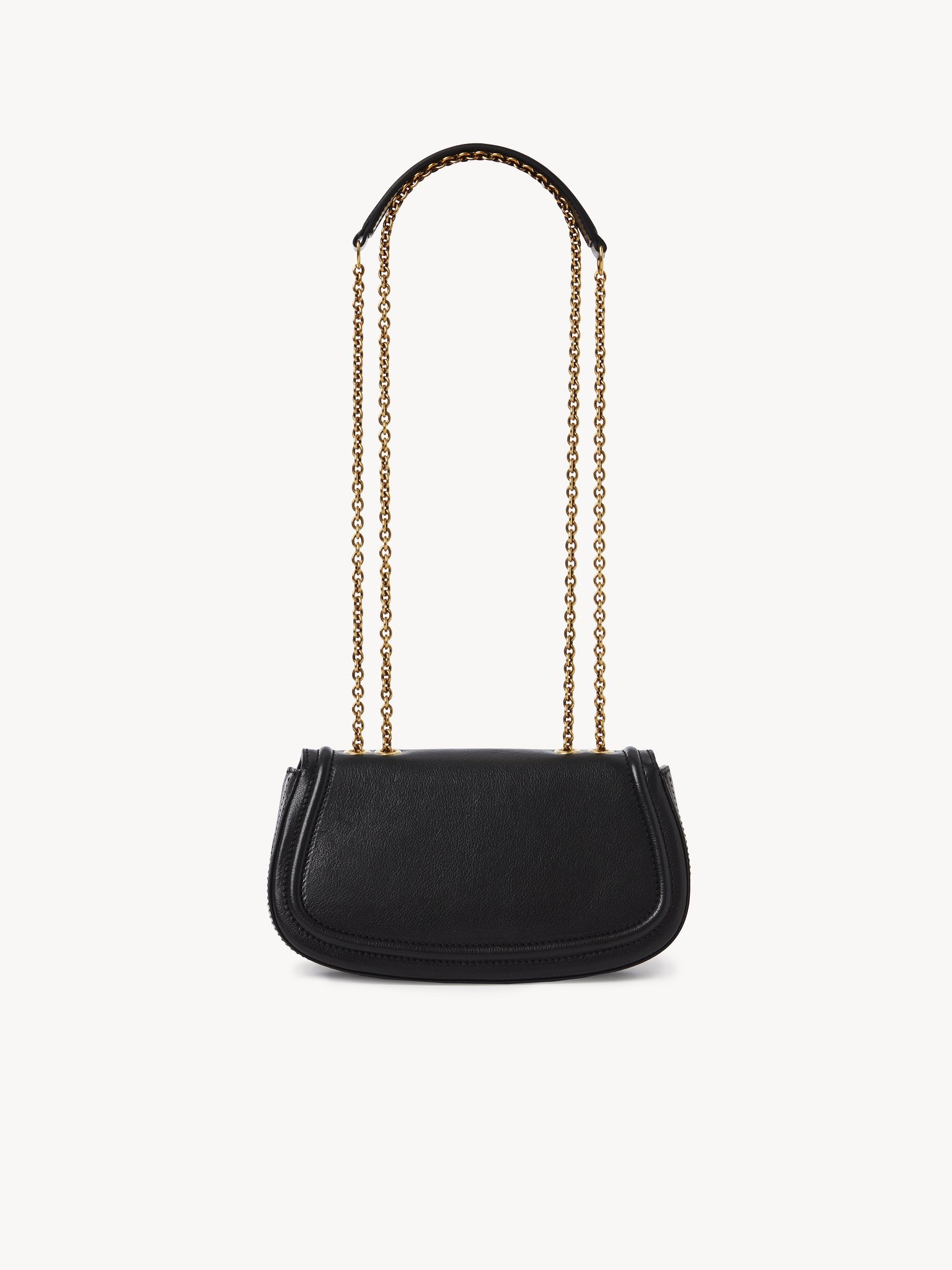 HORSE MEDAL CROSSBODY BAG IN GRAINED LEATHER - 4