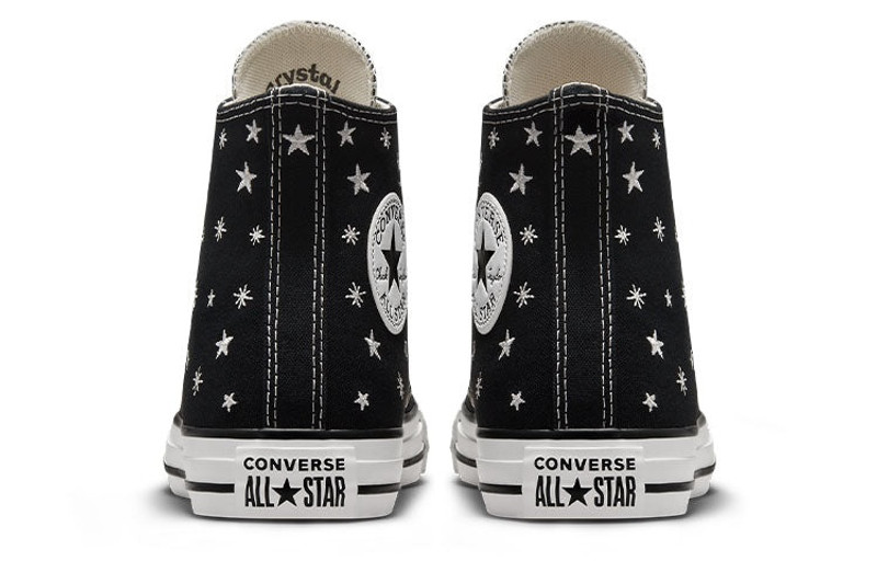 Converse (WMNS) Converse Chuck Taylor All Star High 'Embroidered Stars' A03723C outlook
