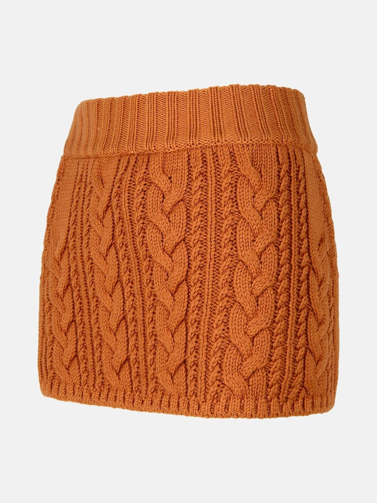 'HUES' VIRGIN WOOL MINISKIRT - 2
