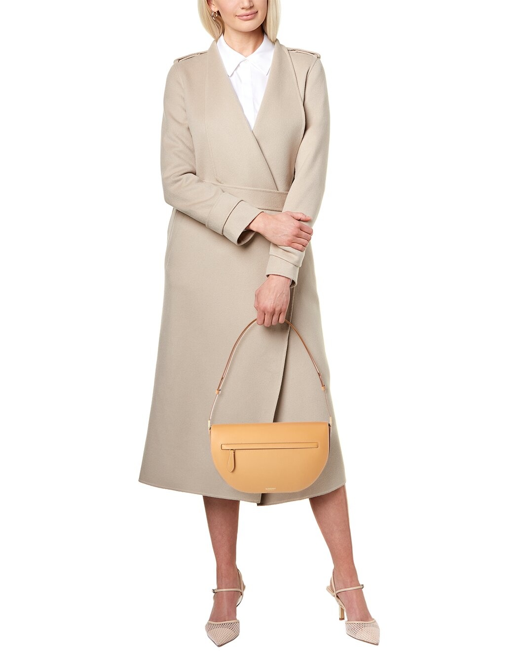 Burberry Olympia Medium Leather Shoulder Bag - 4