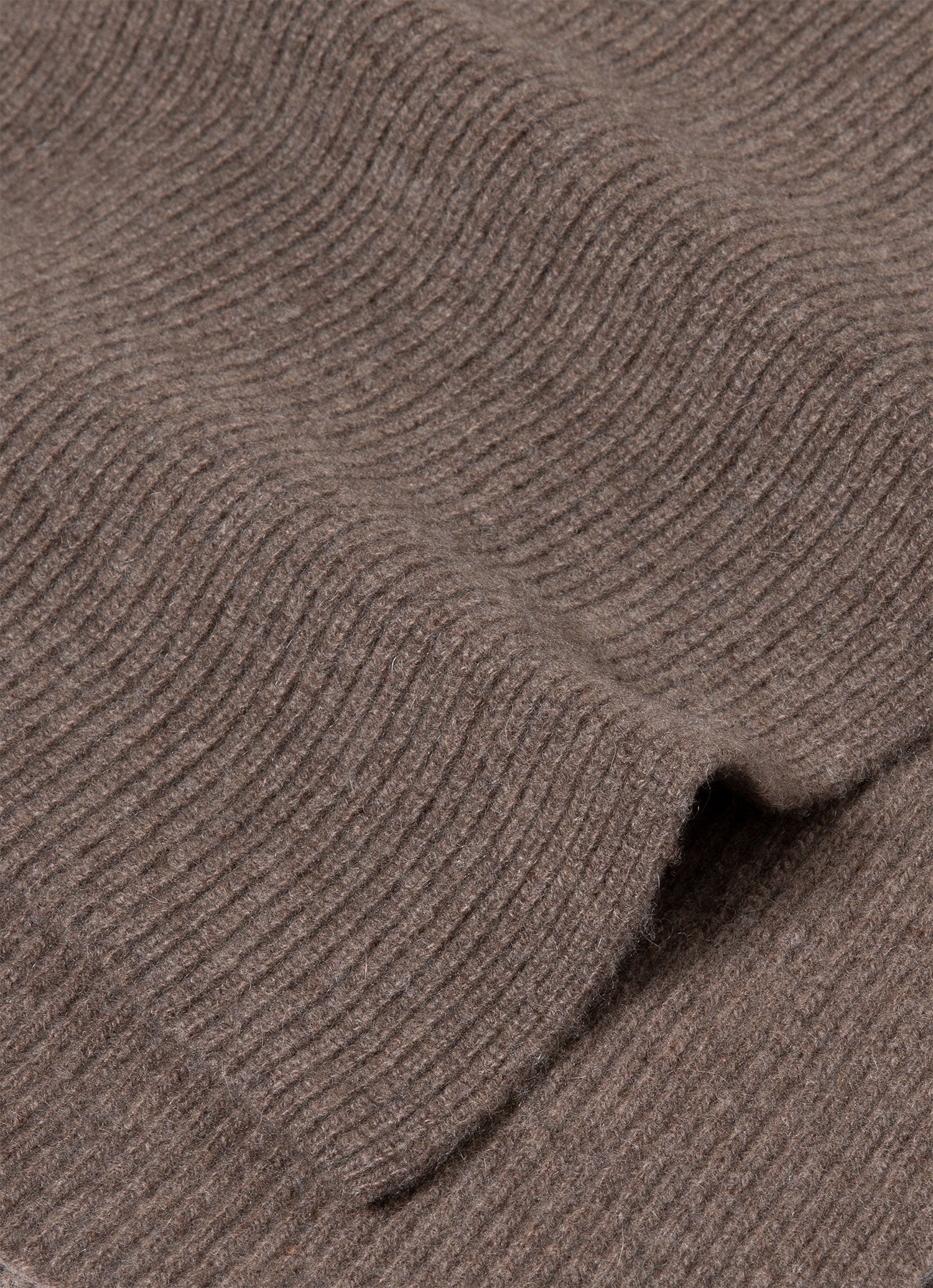 Cashmere Ribbed Scarf - 2
