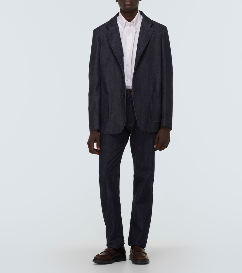 Loro Piana Kamen high-rise slim jeans outlook