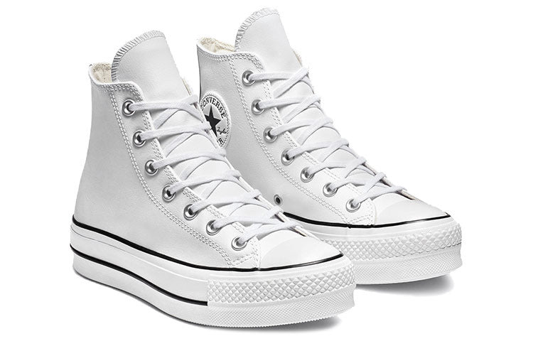 (WMNS) Converse Chuck Taylor All Star Lift High 'White' 561676C - 3