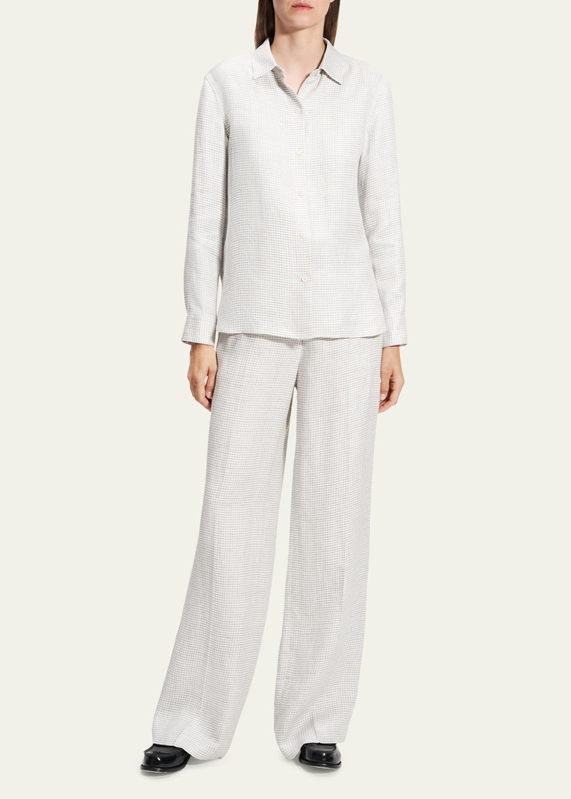 Theory Long-Sleeve Straight Shirt outlook