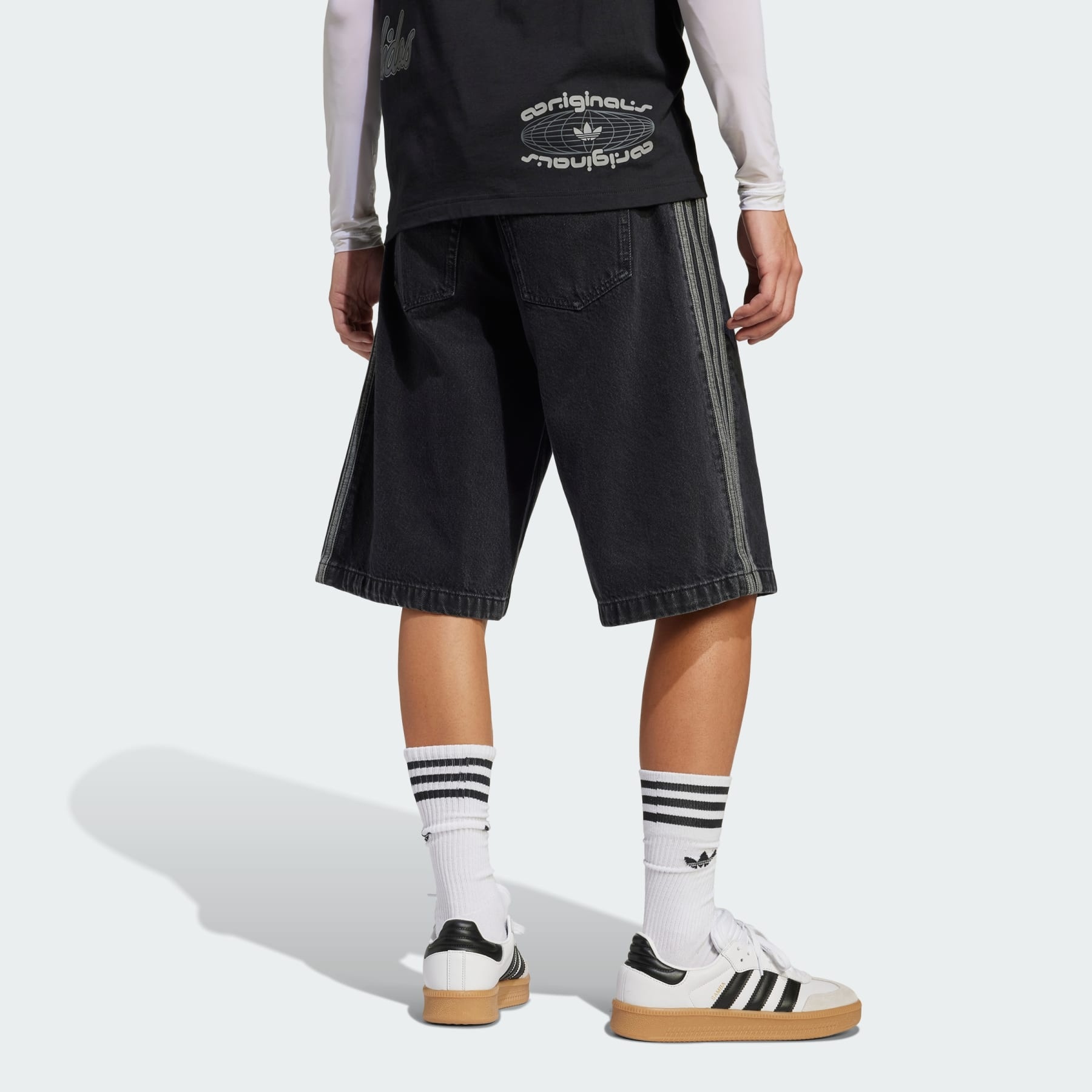 Adicolor Denim Firebird Shorts - 3