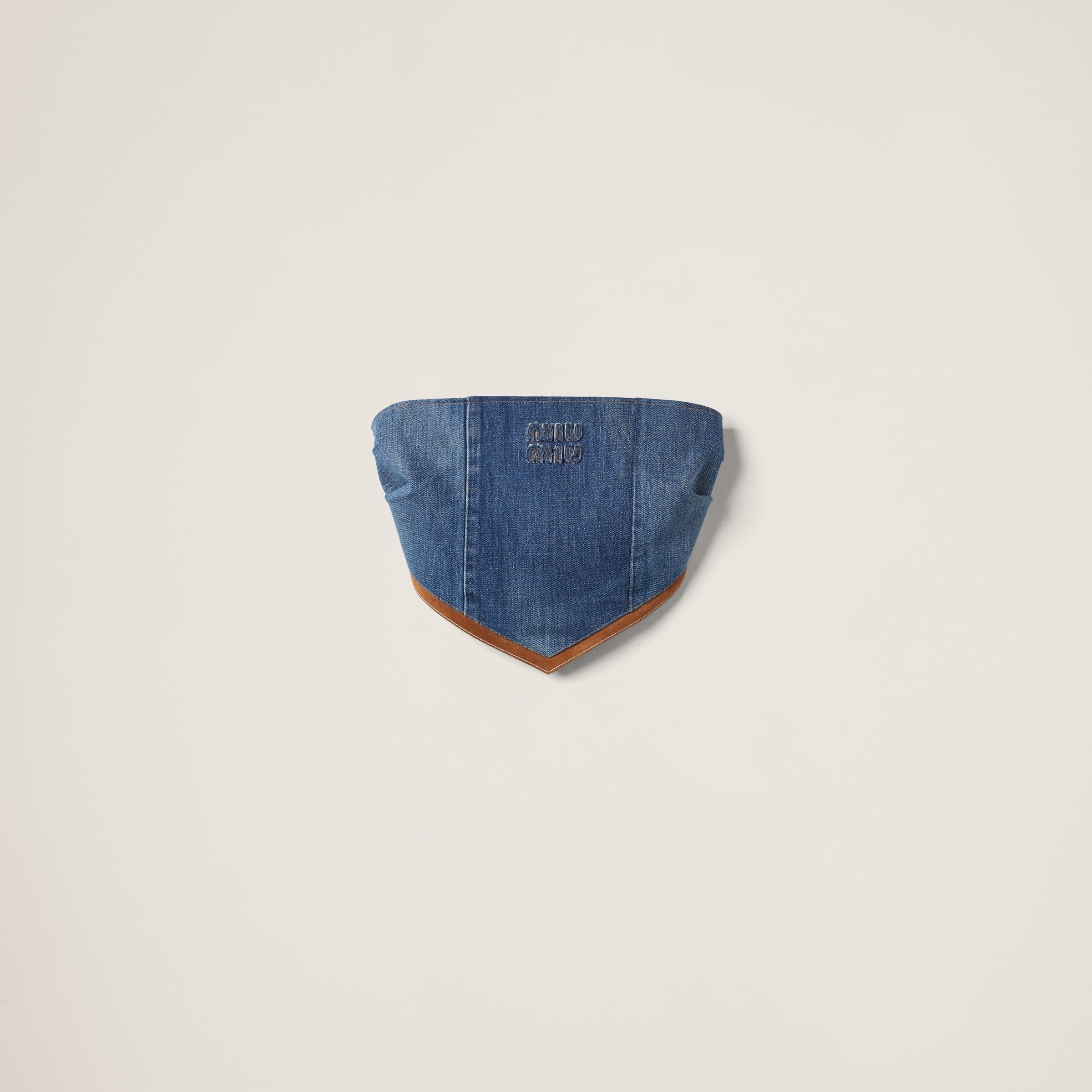 Denim hanky hem top - 1