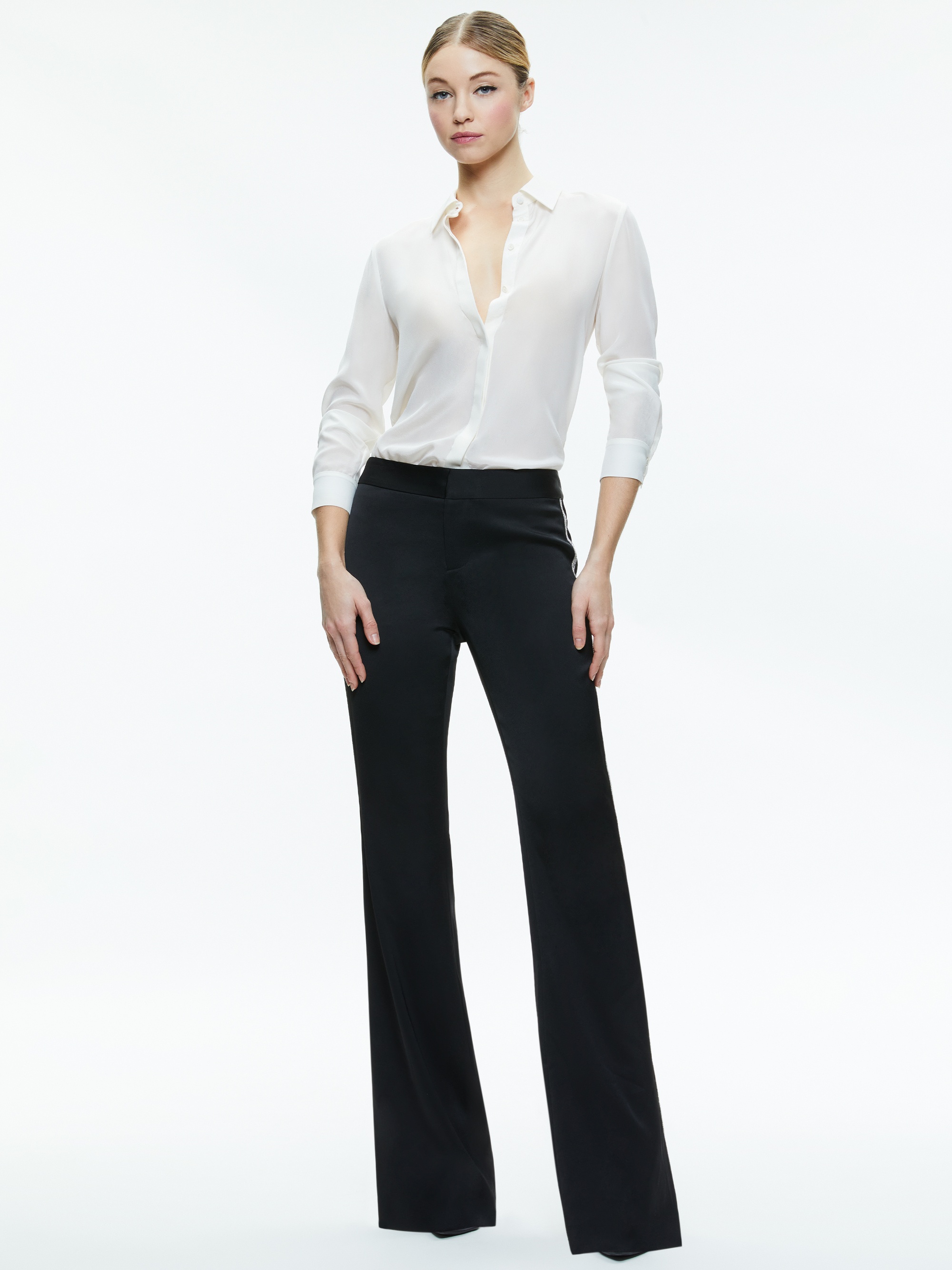 LIVI EMBELLISHED SIDE STRIPE PANT - 3