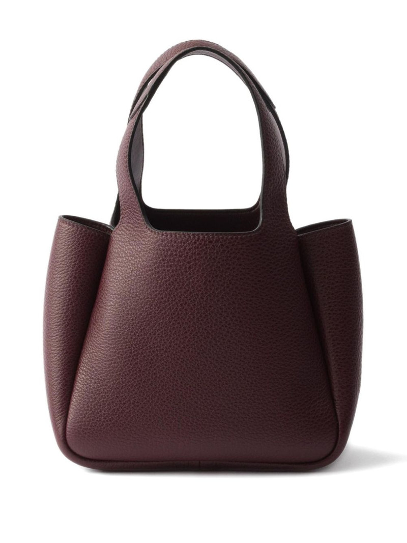 Prada leather top-handle mini bag outlook