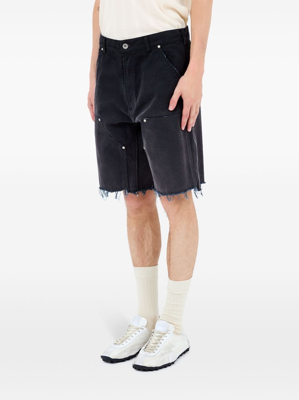 distressed shorts - 6