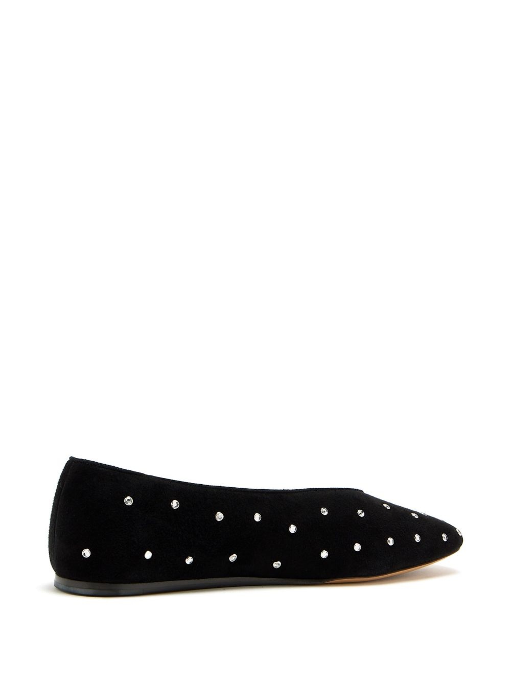 suede ballerina shoes - 3