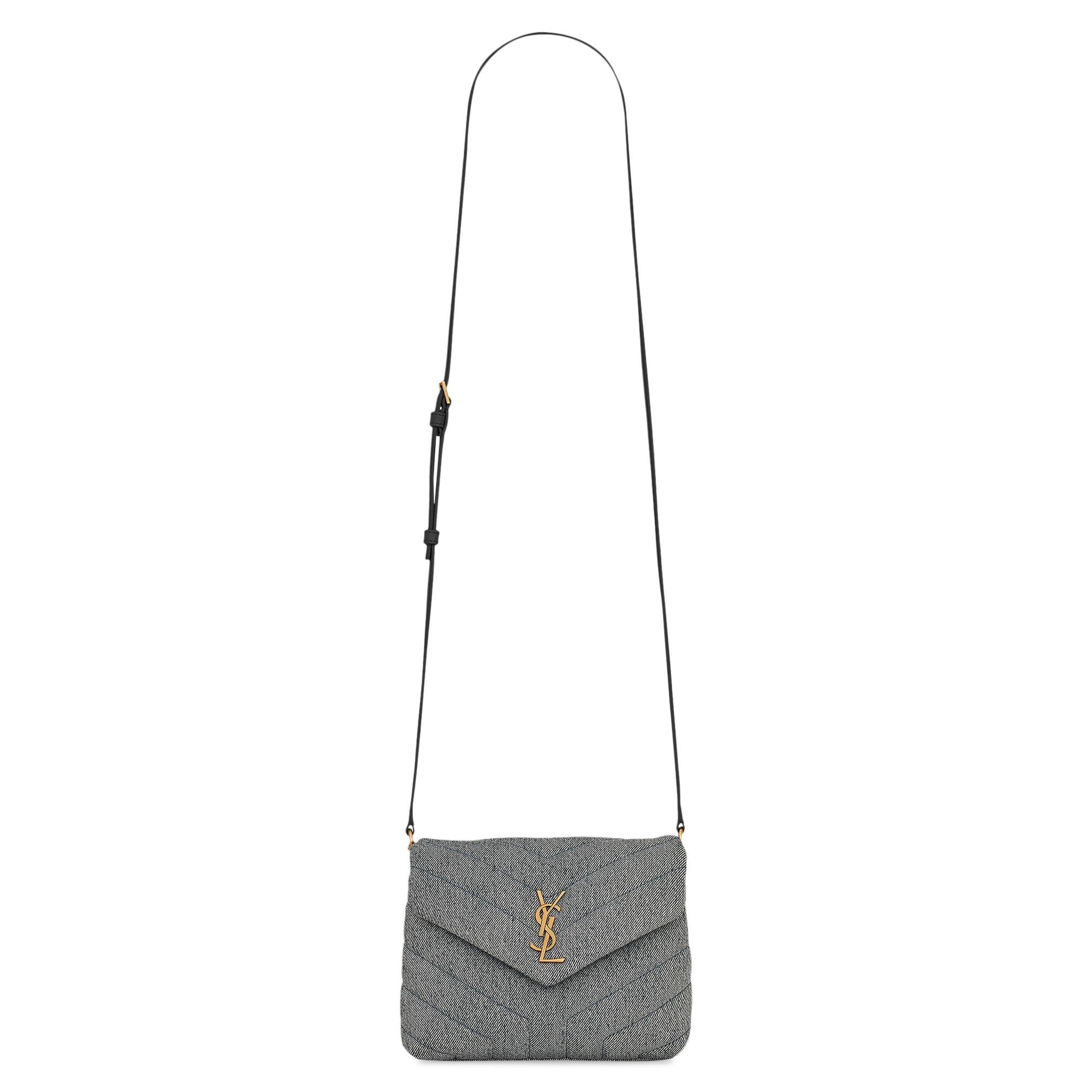 Saint Laurent Toy Loulou Crossbody Bag 'Denim Azure' - 1