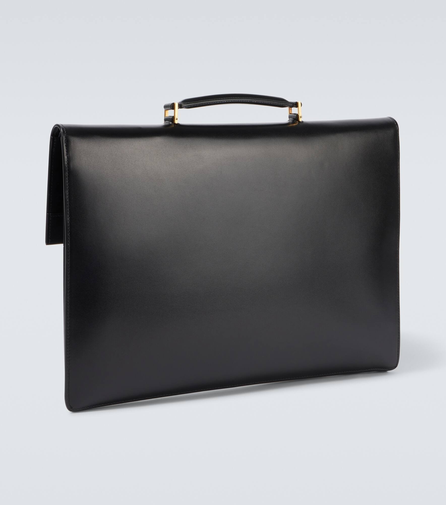 Leather briefcase - 5