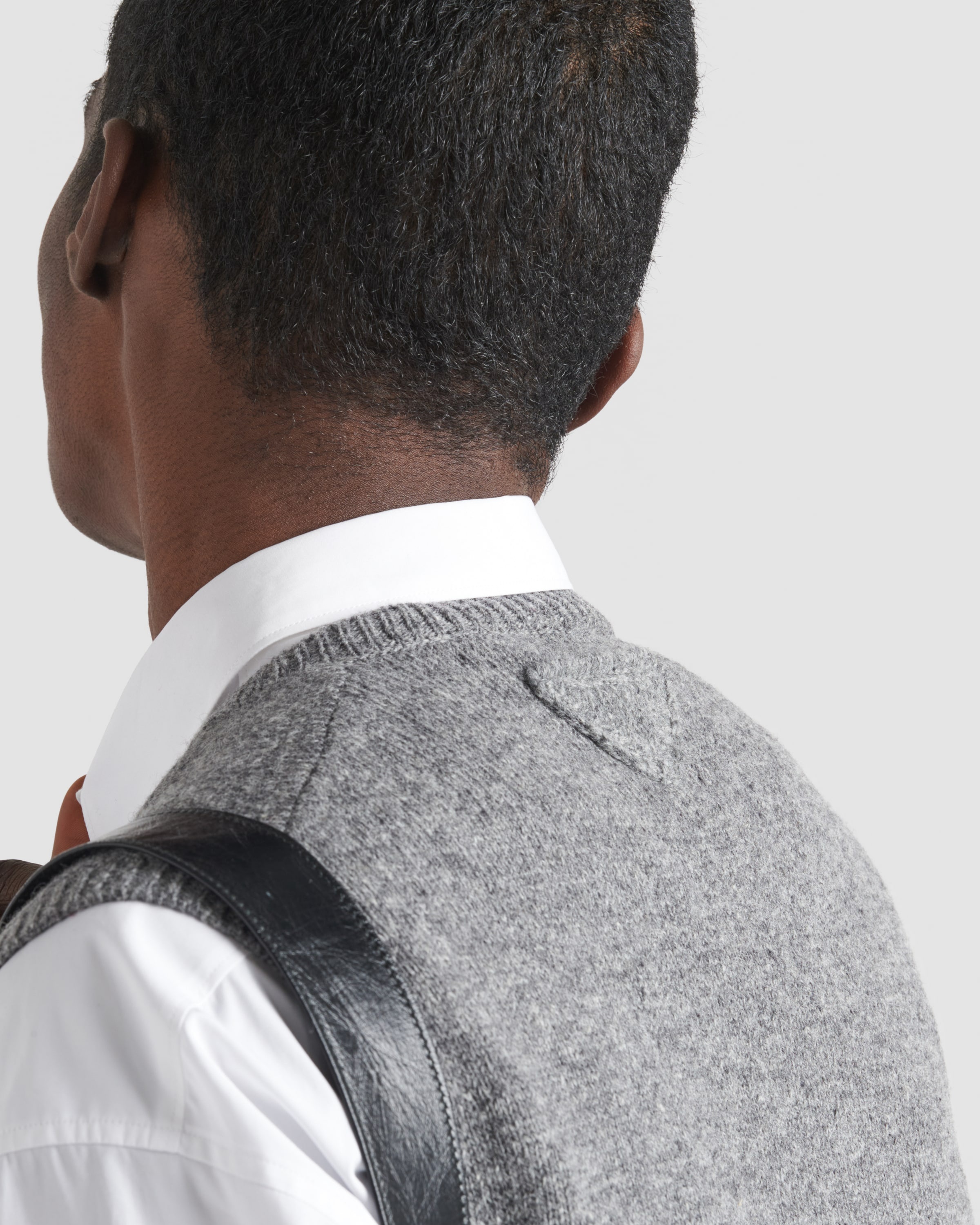 Shetland wool sweater vest - 4