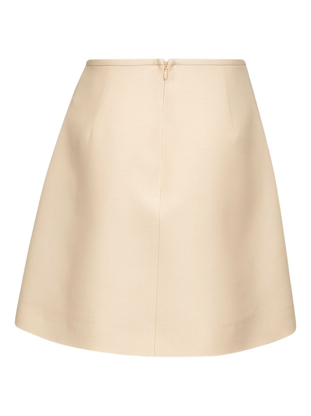 inverted-pleat mini skirt - 2