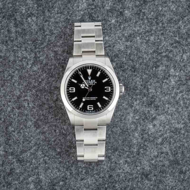 182056 Rolex Explorer 40 Ref 224270 Black Dial - 6
