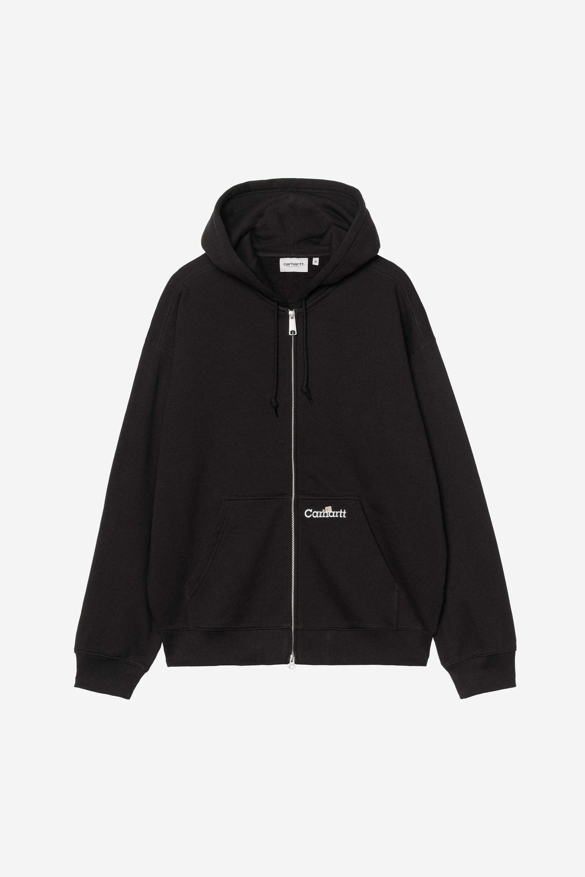 Hooded WIP Label Sweat Jacket - 1