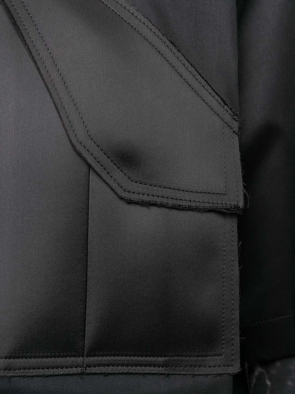 patch pocket short-sleeved shirt - 5