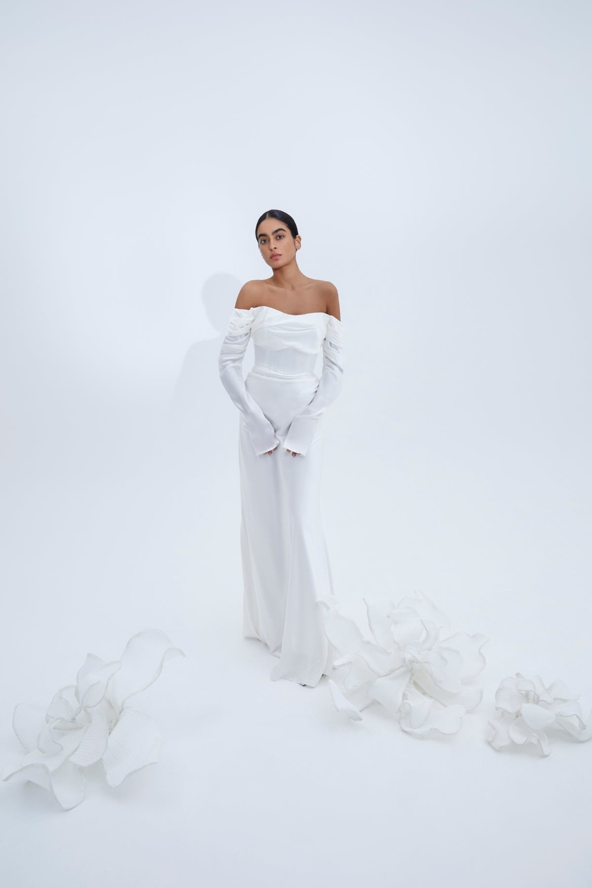 LUCIEN SLEEVE GOWN - 2