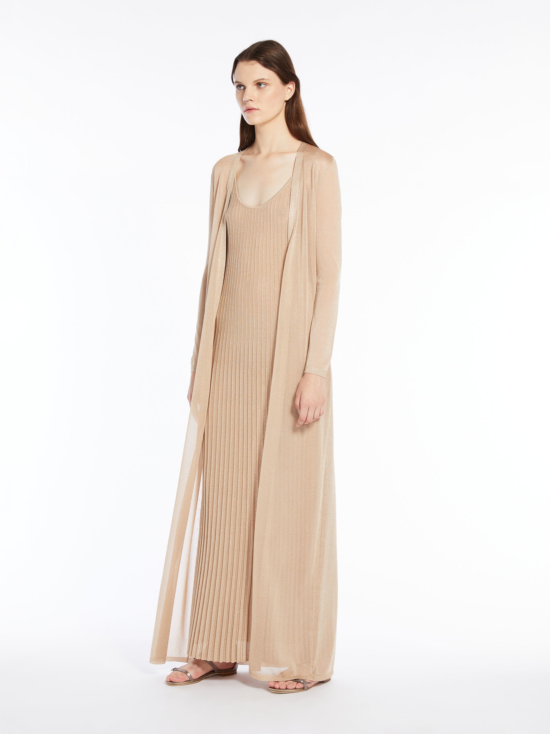 RITMO Lurex viscose yarn dress - 2