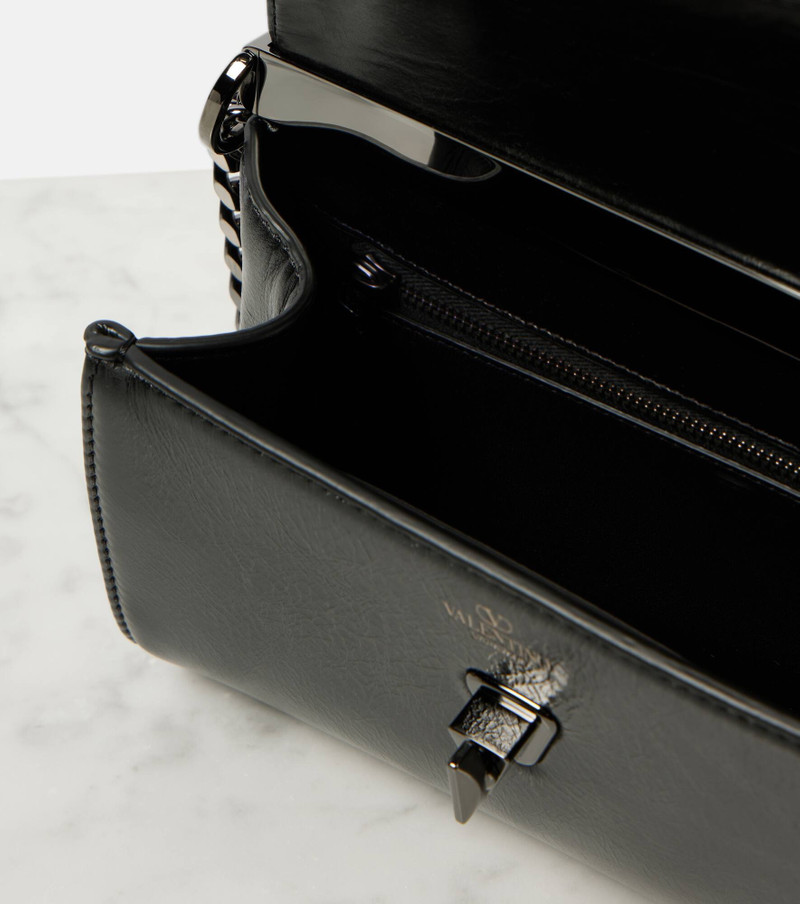 VLogo Locker Small leather crossbody bag 3