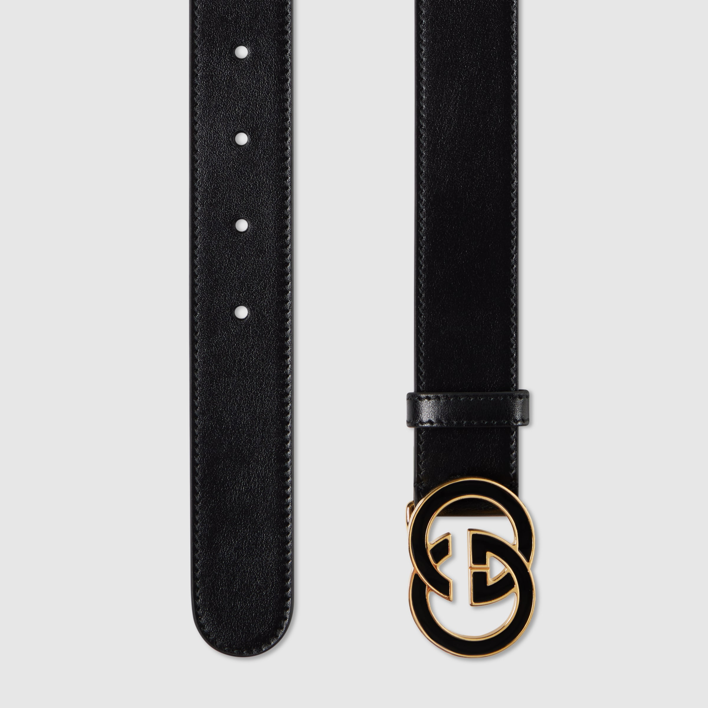 Belt with Interlocking G buckle - 2