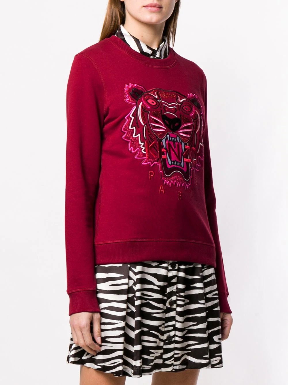 embroidered Tiger sweatshirt - 3